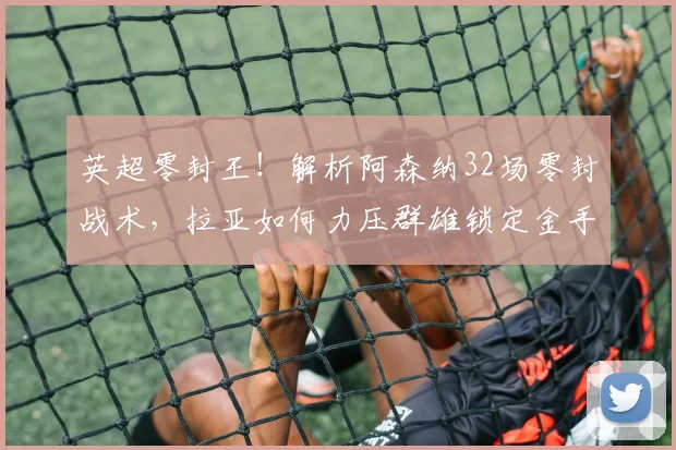 英超零封王！解析阿森纳32场零封战术，拉亚如何力压群雄锁定金手套