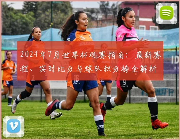 2024年7月世界杯观赛指南：最新赛程、实时比分与球队积分榜全解析